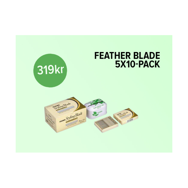 Feather Blade 5x10pack Hairstuff