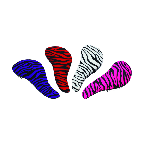 Detangler Brush Zebra Pattern Hairstuff