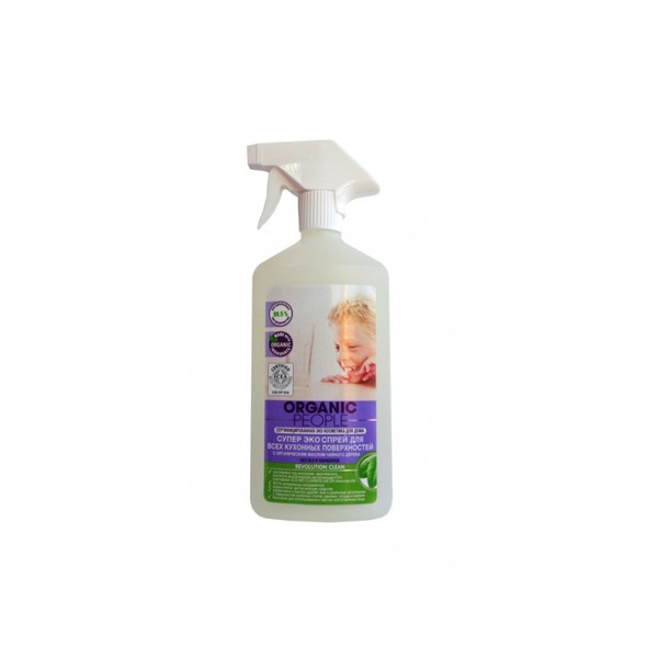 Organic People Kitchen cleaning super eco spray Tea tree oil Hairstuff